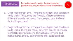 Using Parentheses: Adding Nonessential Information Instructional Video
