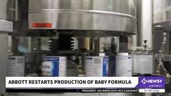 Production Resumes At Troubled Abbott Baby Formula Factory News Clip