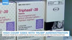 Supreme Court Upholds Religious Exemption Rule On Contraceptives News Clip
