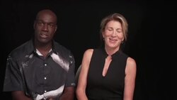 Steve Toussaint and Eve Best House of the Dragons interview part 1 News Clip