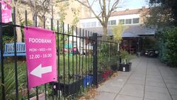 Food bank in Islington News Clip