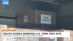 South Korea Sending 750,000 Coronavirus Tests To The U.S. News Clip