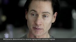 Millionaire tries to reverse aging with extreme $2M/year regimen News Clip