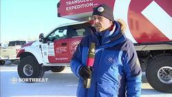 Transglobal Car Expedition back in the N.W.T., intending to travel to both poles News Clip