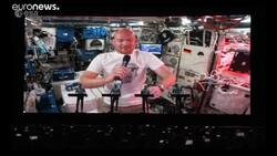 Astronaut jams live from space with Kraftwerk News Clip