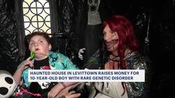 Fright for a cause! Levittown haunted house raises money for child in need News Clip