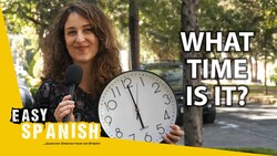 How to Tell the Time in Spanish Instructional Video