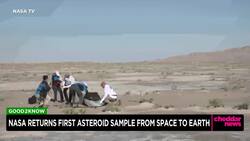 Nasa Returns First Asteroid Sample From Space to Earth News Clip