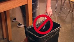 Lab Safety: Correct Disposal and Clean Up Instructional Video