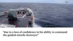 Navy warship commander relieved of duty after viral photo gaffe Instructional Video