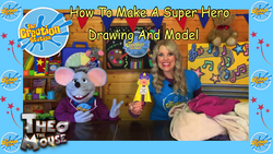 How To Make A Superhero Drawing/Model Instructional Video