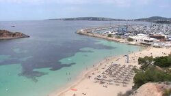 CLEAN : Mallorca's beaches reopen to delight of locals News Clip