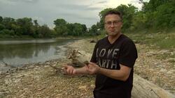 Riverbank walk leads to discovery of possible bison tooth fossil News Clip