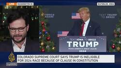 Colorado's top court bars Trump from state’s primary ballot for role in Capitol riot News Clip