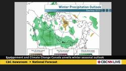 Winter seasonal outlook unveiled by Environment and Climate Change Canada News Clip