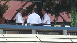 CLEAN : Lunch on a barge for Macron's MPs after first day back at parliament News Clip