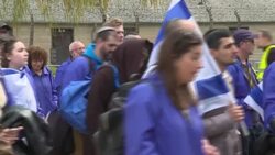 CLEAN : The March of the Living at former Auschwitz-Birkenau camp honours Holocaust victims News Clip