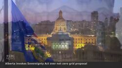 Alberta invokes Sovereignty Act over net-zero electricity grid regulations News Clip
