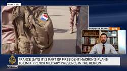 France planning to reduce number of troops in West and Central Africa News Clip