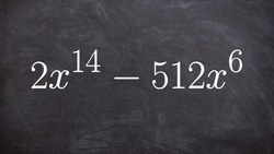 Using the Difference of Two Squares Three TImes Instructional Video
