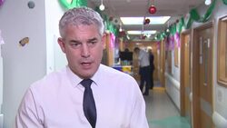 Health Secretary visiting King's College Hospital News Clip