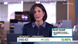UK Antitrust Chief Rejects Claim of Bowing to Microsoft Pressure News Clip
