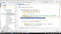 Java for Beginners with Hands-On Program and Capstone Project - Mini Project with Array Instructional Video