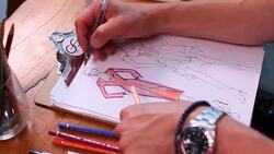 How to Finish a Fashion Sketch Instructional Video