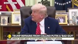 Russia-Ukraine War: Trump Answers Whether He Thinks Putin Is The 'Good Guy' Or 'Bad Guy' News Clip