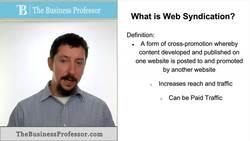 Web Syndication Instructional Video