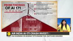 Air India Plane Crash: Probe Finds Switches Moved To 'Cut-Off' | Report Released News Clip