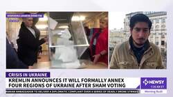 Russia Prepares To Annex 4 Occupied Regions Of Ukraine News Clip