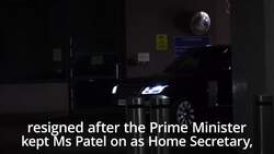 Priti Patel leaves Home Office News Clip