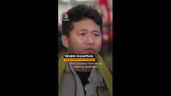 Protests as China’s Premier visits Australia News Clip