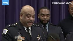 Chicago Police Superintendent Eddie Johnson Announces Retirement News Clip