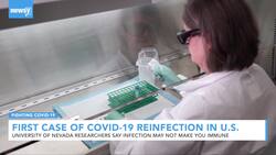 First Case Of COVID-19 Reinfection Confirmed In U.S. News Clip