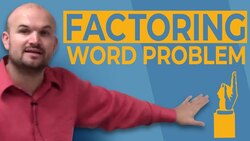 How to apply factoring to a word problem of a rectangle Instructional Video