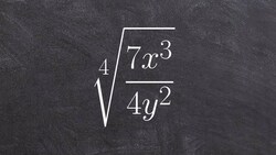 Learn how to rationalize the denominator of the fourth root of an expression ex 10 Instructional Video