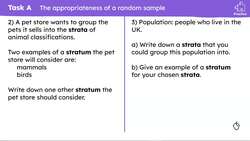 Stratified sampling Instructional Video