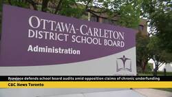 Ontario defends school board audits amid opposition claims of underfunding News Clip