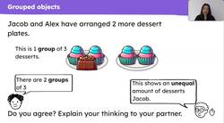 Describe how objects have been grouped Instructional Video