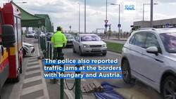 Inspections on trucks from Slovakia over foot-and-mouth disease cause gridlock News Clip