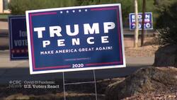 Voters in swing state Arizona react to Trump having COVID-19 News Clip