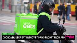 Doordash, Uber Eats Remove Tipping Prompt From Apps News Clip