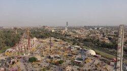 CLEAN : Iraqis celebrate Eid al-Fitr in the capital Baghdad News Clip