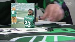 Inspired by Taylor Swift, Regina designer upcycles Roughriders gear News Clip
