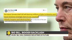 Musk warns Trump's signature legislation will harm US News Clip