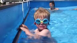 CLEAN : In France, mobile pool brings swimming fun to Strasbourg suburbs News Clip