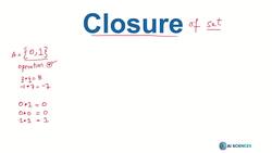 Data Science and Machine Learning (Theory and Projects) A to Z - Mathematical Foundation: Closure of a Set Instructional Video