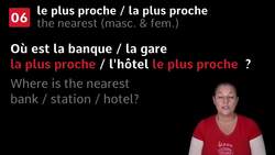 21 French phrases to do with "ASKING DIRECTIONS" Instructional Video